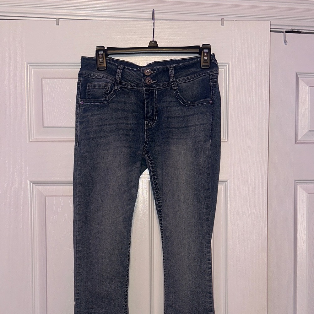 Wallflower Dark Blue Boot Cut Jeans